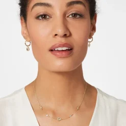 The Metropolitan Museum of Art Earrings*Moon And Star Hoop Earrings