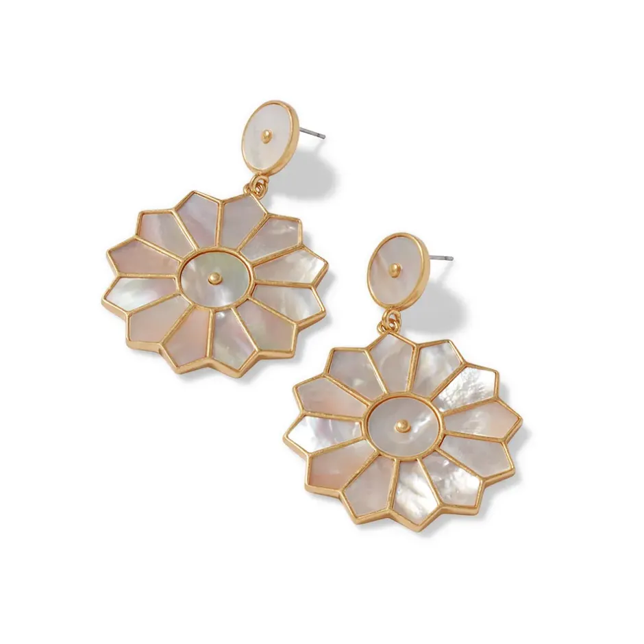 The Metropolitan Museum of Art Jewelry Sets*Mother-Of-Pearl Mosaic Statement Necklace And Earrings Set