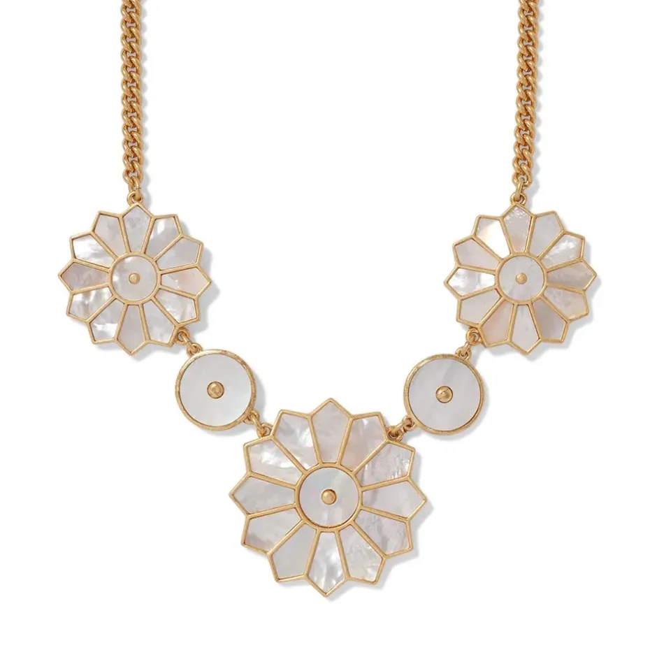 The Metropolitan Museum of Art Jewelry Sets*Mother-Of-Pearl Mosaic Statement Necklace And Earrings Set