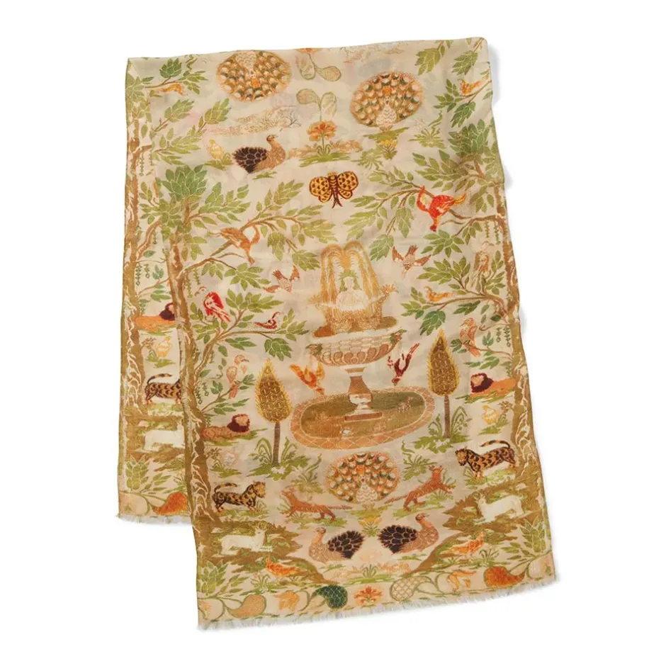 The Metropolitan Museum of Art Scarves & Wraps*Portuguese Garden Oblong Scarf