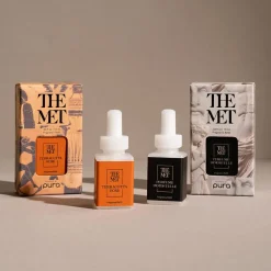 The Metropolitan Museum of Art Decorative Accents*Pura Terracotta Rose And Perfume Immortelle Fragrance Set With Diffuser