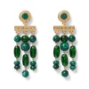The Metropolitan Museum of Art Earrings*Roman Malachite Chandelier Earrings