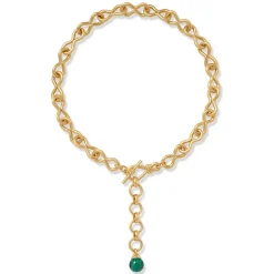The Metropolitan Museum of Art Necklaces*Roman Malachite Statement Necklace