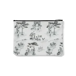 The Metropolitan Museum of Art Bags*Sheila Bridges Harlem Toile De Jouy Canvas Zip Pouch