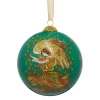 The Metropolitan Museum of Art Ornaments*Tait-Henson Angel Of The Evergreens Hand-Painted Glass Ornament