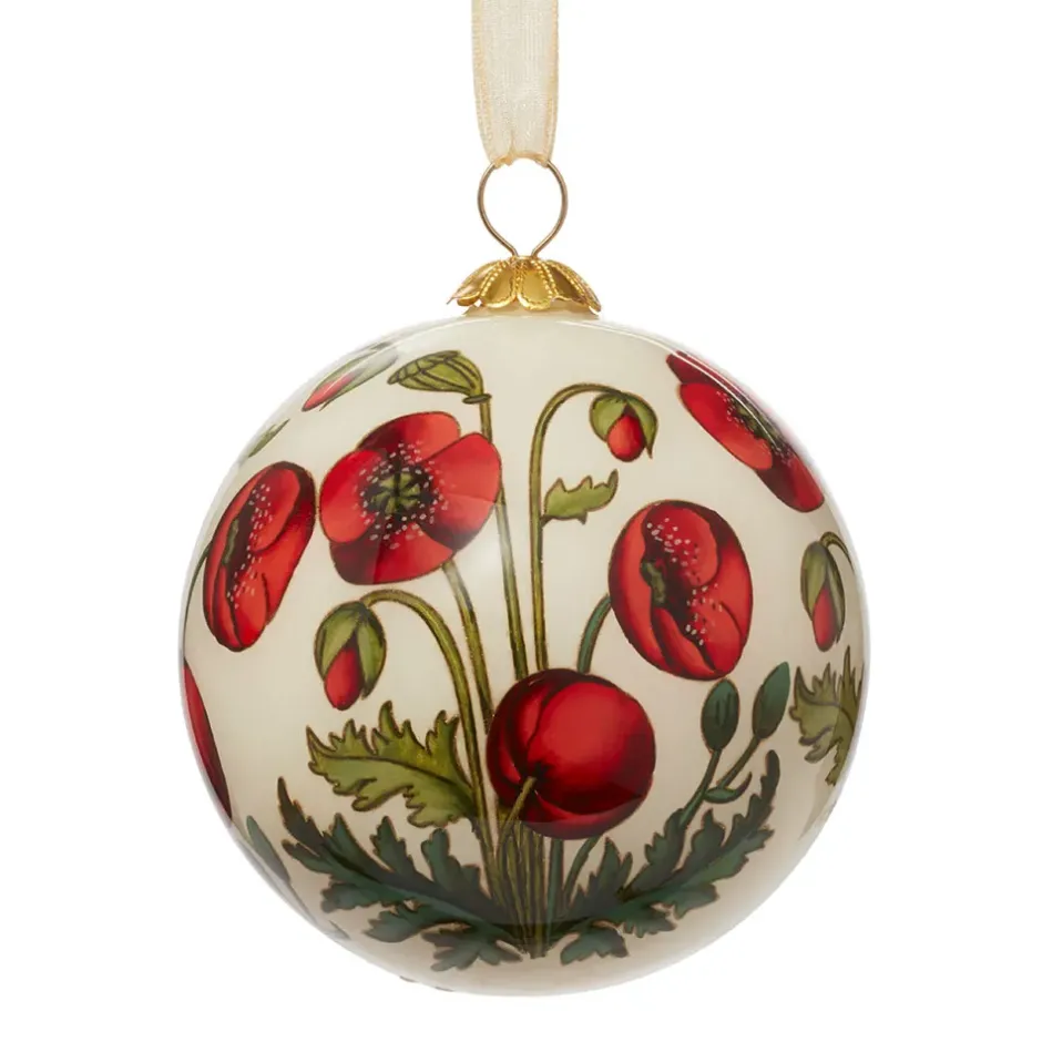 The Metropolitan Museum of Art Ornaments*The Met Cloisters Garden Hand-Painted Glass Ornament Set