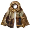 The Metropolitan Museum of Art Scarves & Wraps*Tiepolo Allegory Of The Planets And Continents Oversize Unisex Oblong Silk Scarf