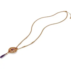 The Metropolitan Museum of Art Necklaces*Turkish Amethyst Long Pendant Necklace