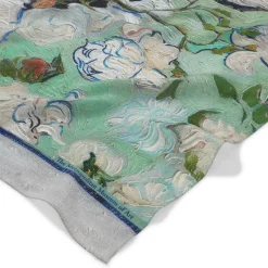 The Metropolitan Museum of Art Scarves & Wraps*Van Gogh Roses Oblong Silk Scarf