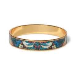 The Metropolitan Museum of Art Bracelets*William Morris Strawberry Thief Enamel Bangle