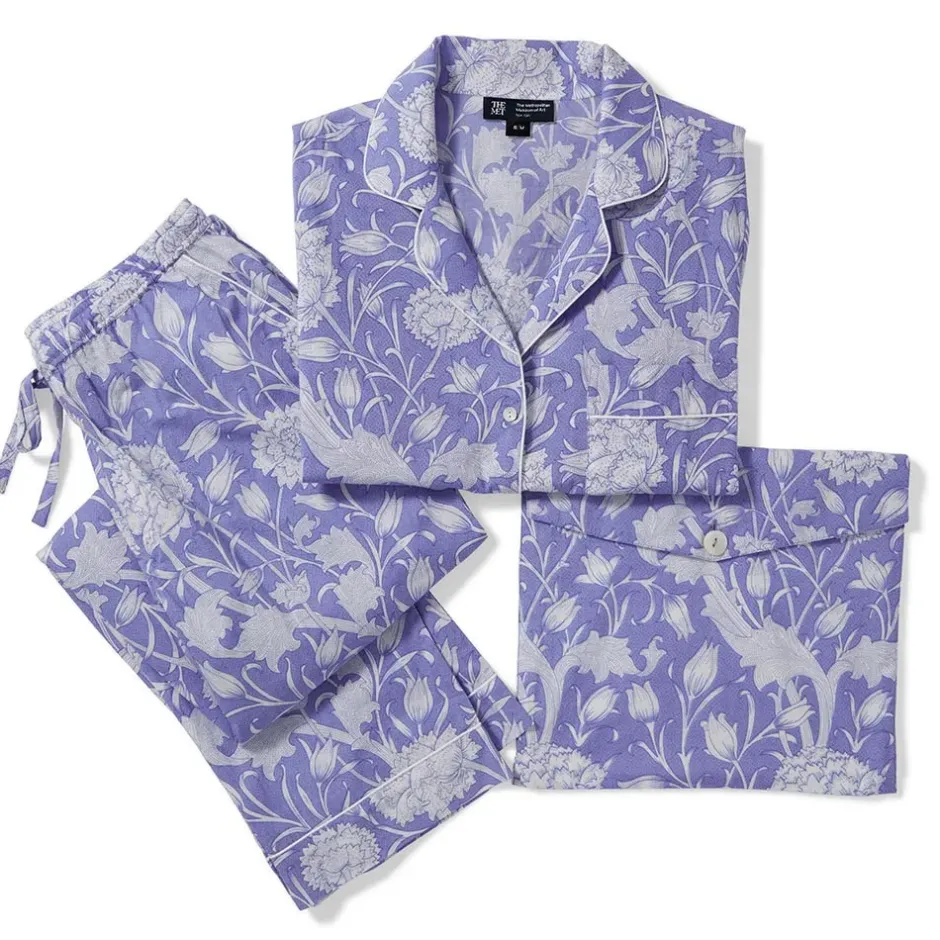The Metropolitan Museum of Art Clothing*William Morris Wild Tulip Cotton Pajamas