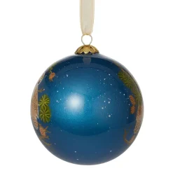 The Metropolitan Museum of Art Ornaments*Winter Birds Hand-Painted Glass Ornament Set