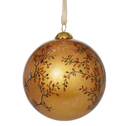 The Metropolitan Museum of Art Ornaments*Winter Birds Hand-Painted Glass Ornament Set